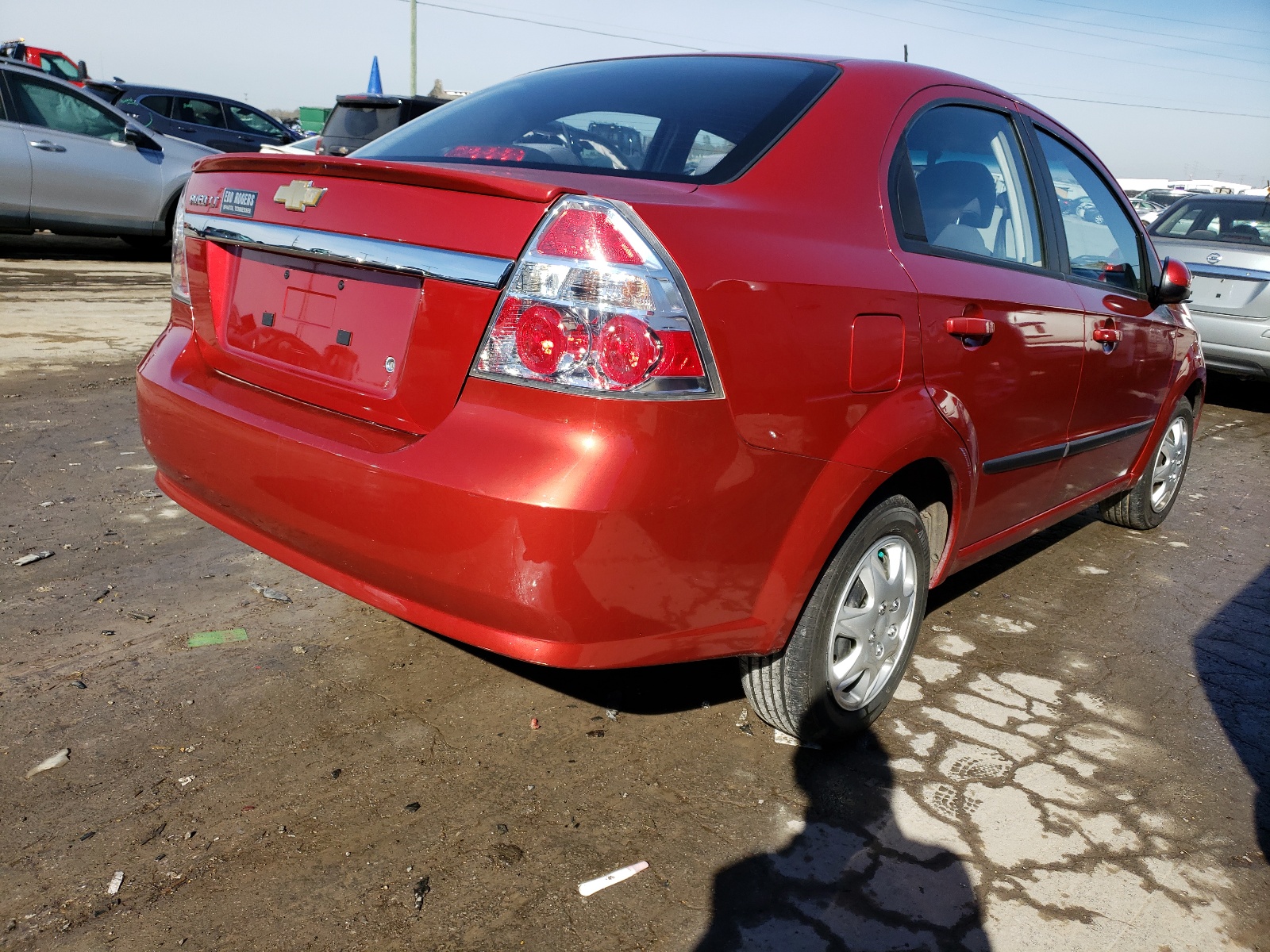 Photo 4 from auction – 2010 CHEVROLET AVEO LS with VIN KL1TD5DE1AB055235