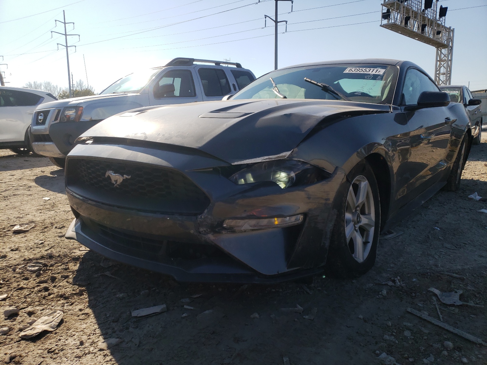 Photo 2 from auction – 2019 FORD MUSTANG with VIN 1FA6P8TH4K5182576