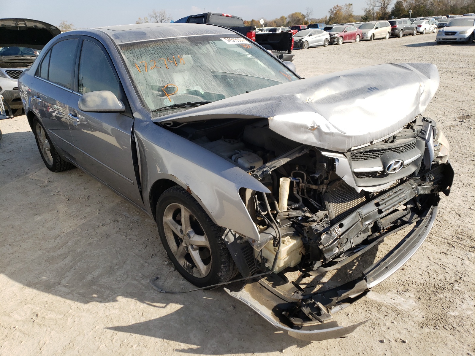 Photo 1 from auction – 2007 HYUNDAI SONATA SE with VIN 5NPEU46F07H172748