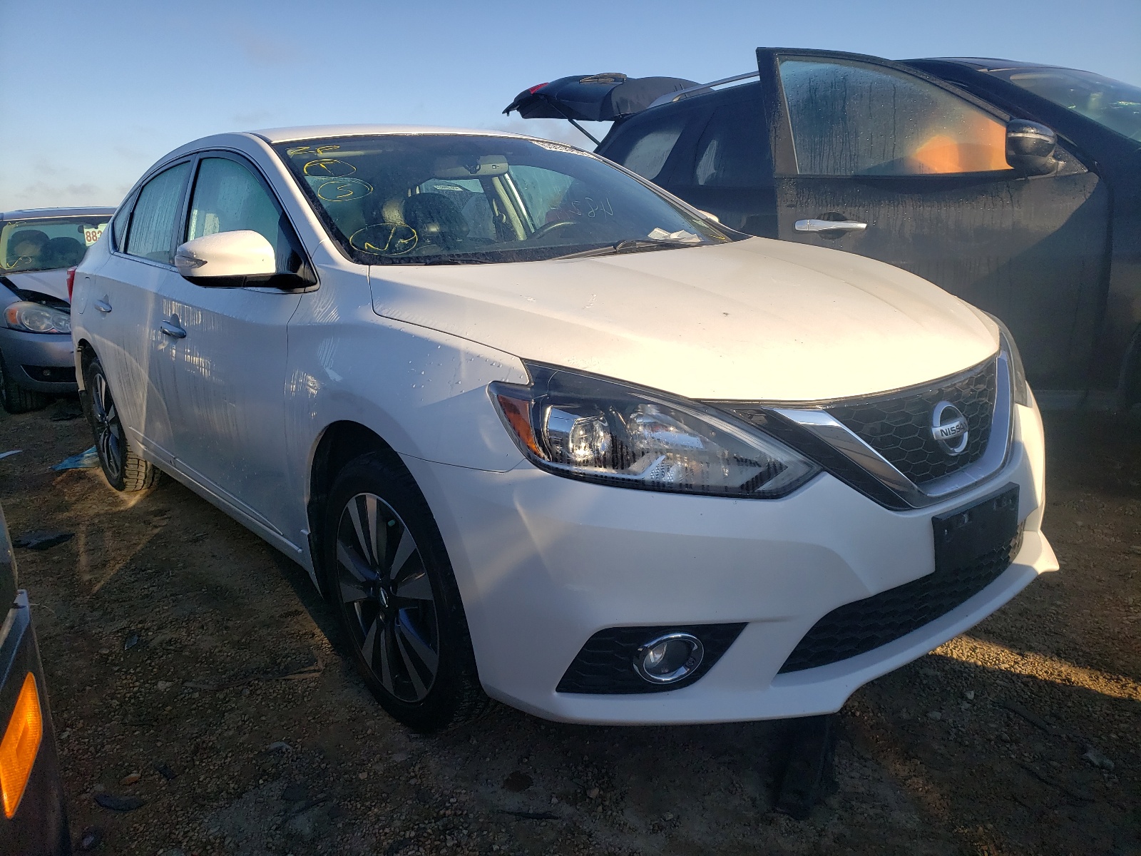 NISSAN SENTRA S 2017 with VIN 3N1AB7AP3HY243308 - Photo from auction