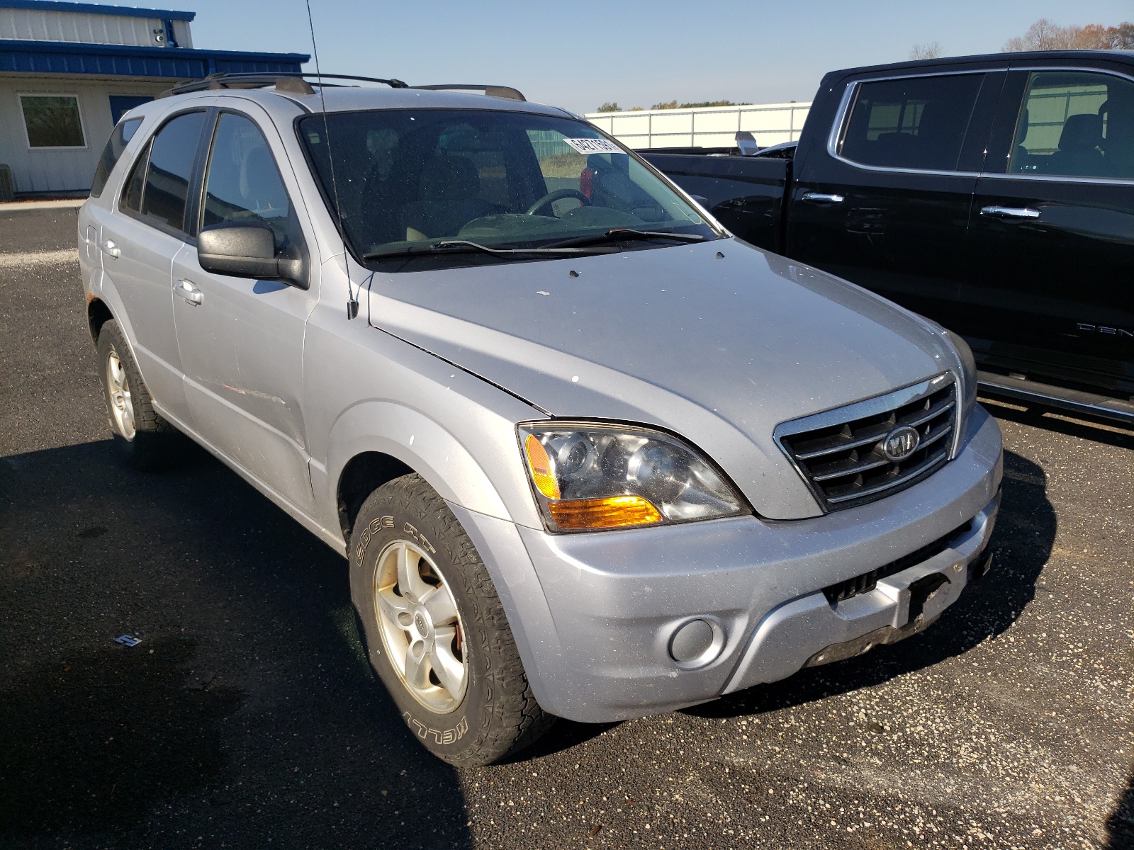 KIA SORENTO EX 2007 with VIN KNDJC736075717371 - Photo from auction
