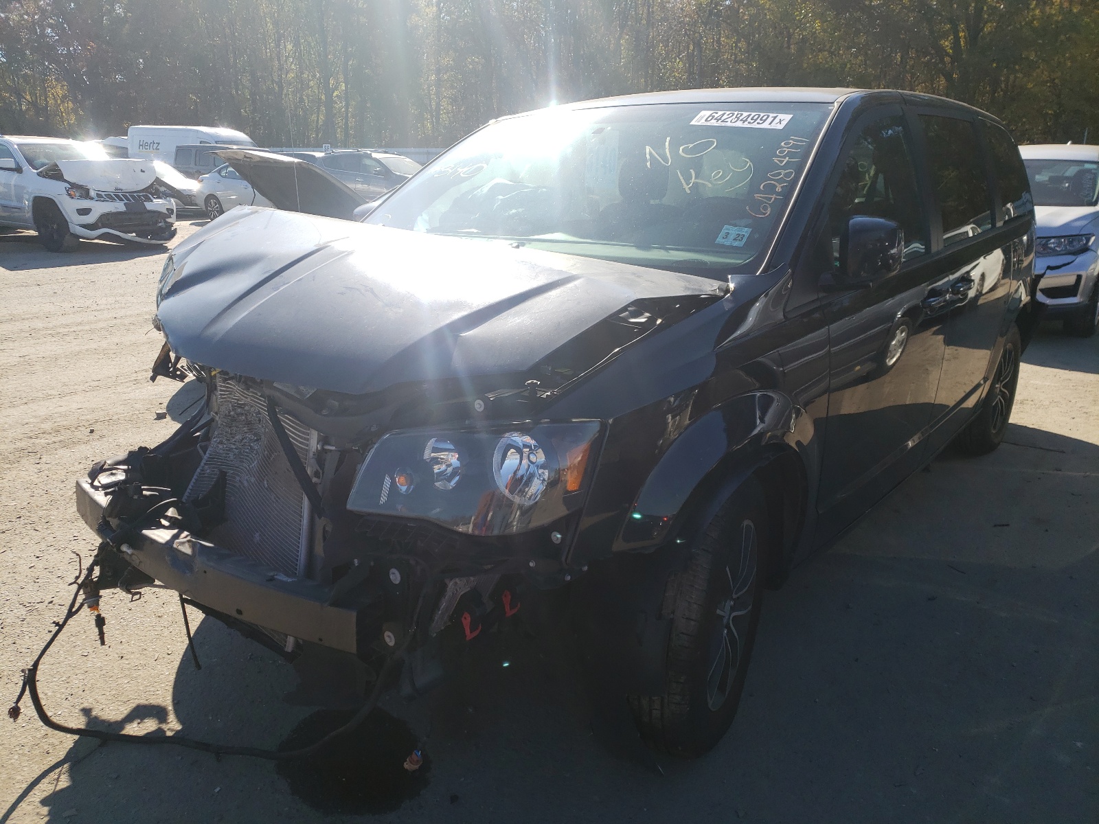 Photo 2 from auction – 2018 DODGE GRAND CARA with VIN 2C4RDGBG9JR254957