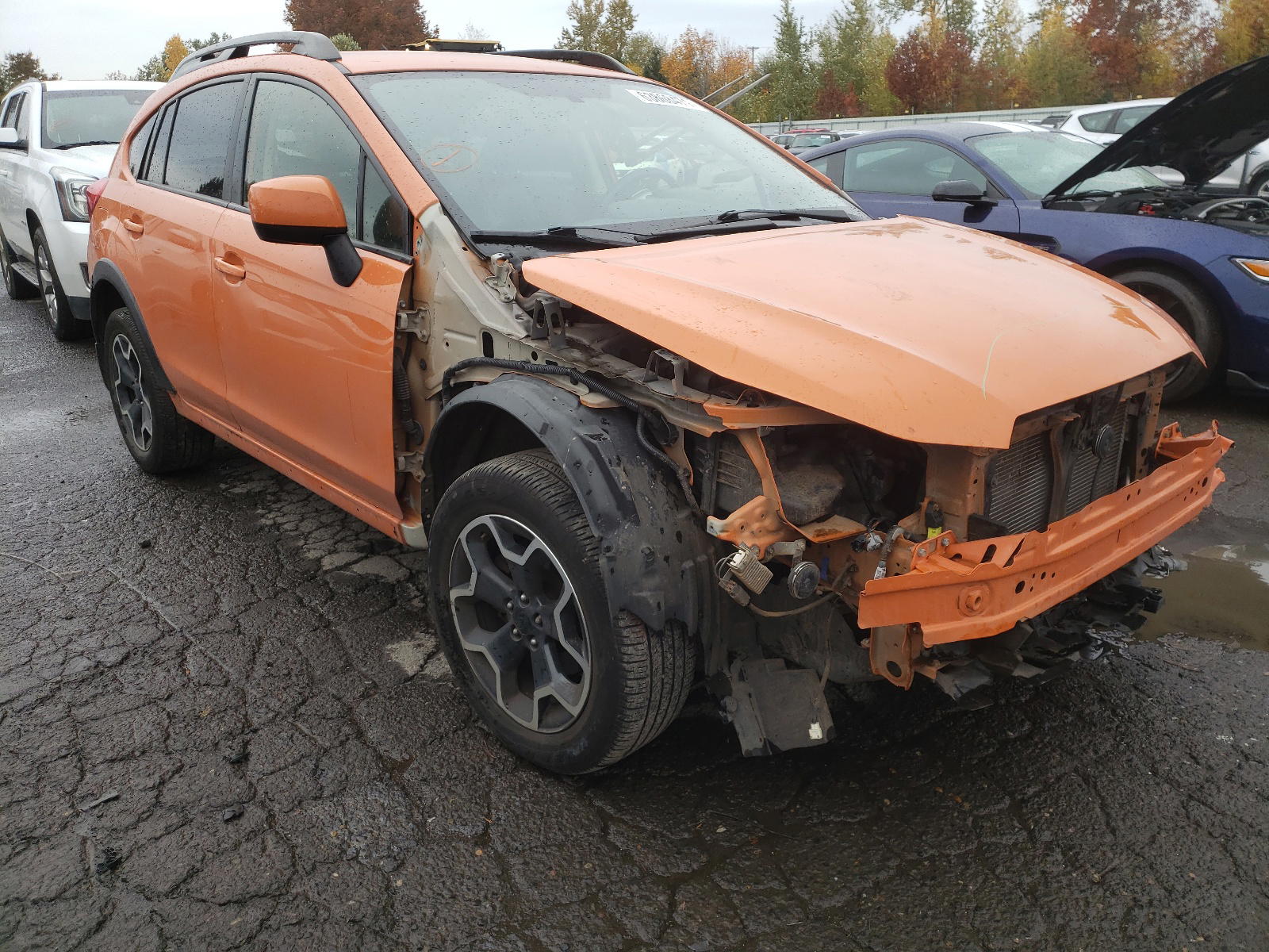SUBARU XV CROSSTR 2013 with VIN JF2GPAGC1D2893100 - Photo from auction