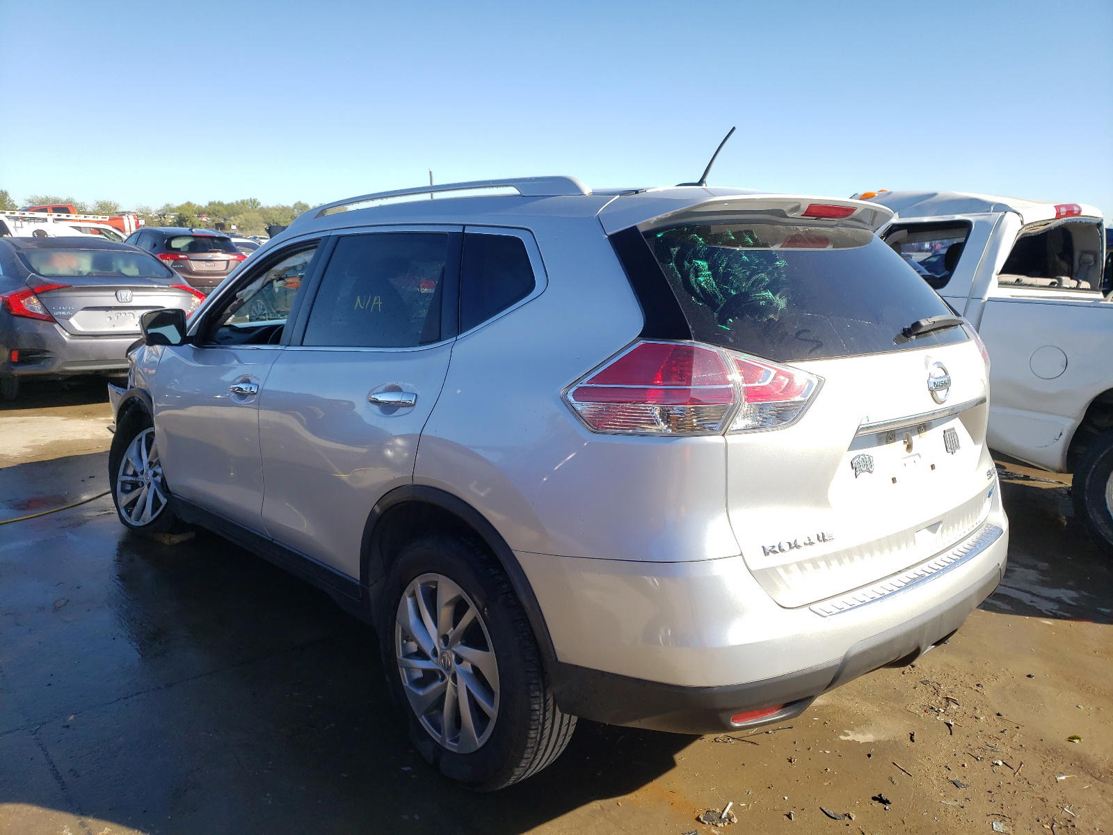 Photo 3 from auction – 2014 NISSAN ROGUE S with VIN 5N1AT2MVXEC750181