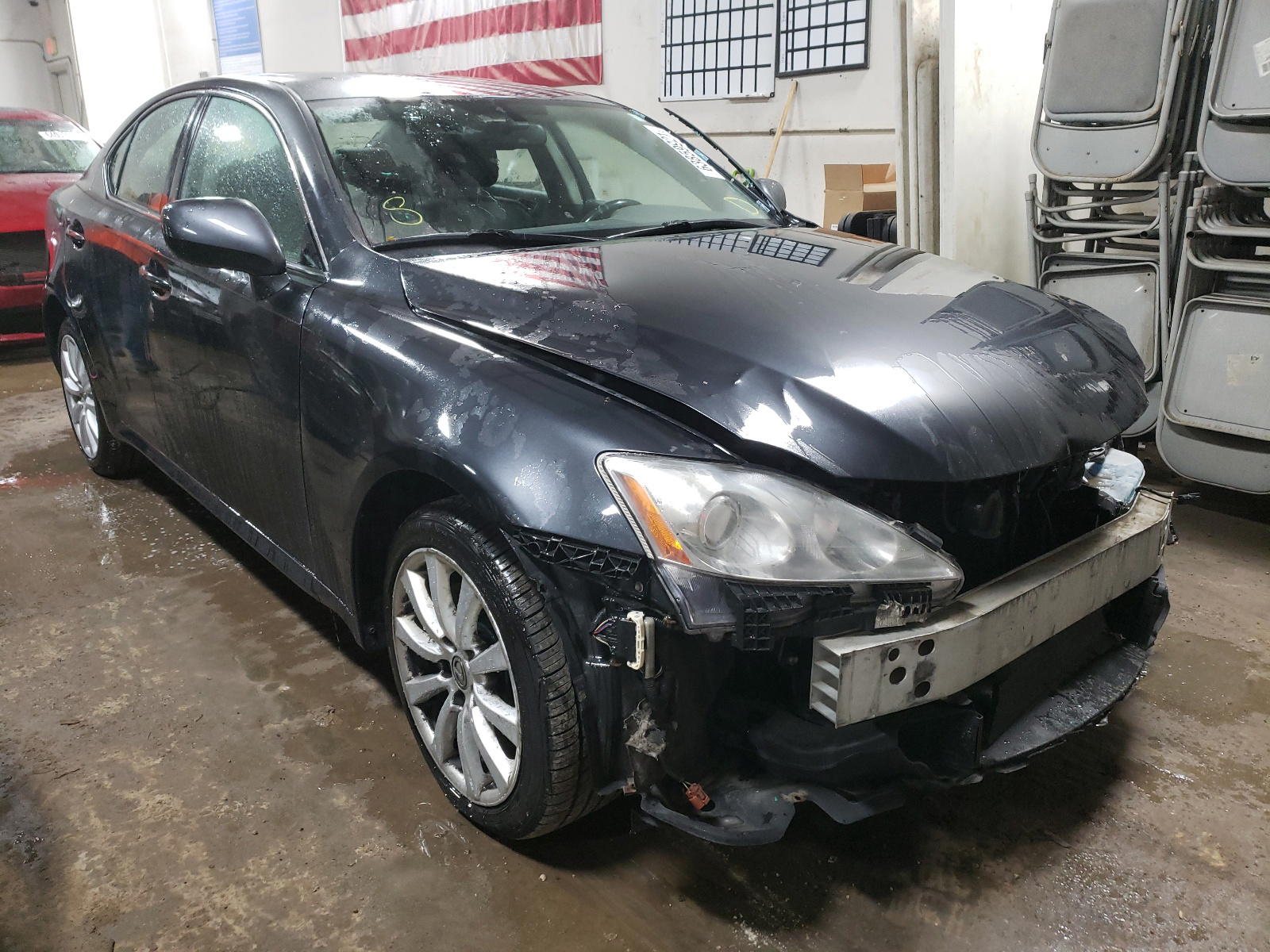 LEXUS IS 250 2007 with VIN JTHCK262672015952 - Photo from auction