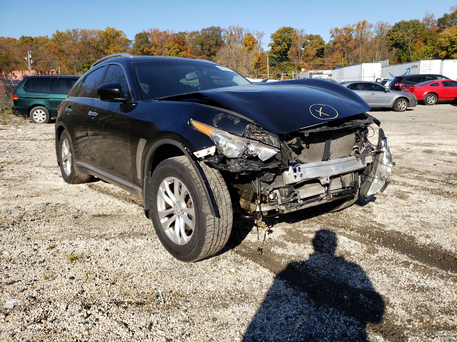 Photo 9 from auction – 2009 INFINITI FX35 with VIN JNRAS18W49M151362
