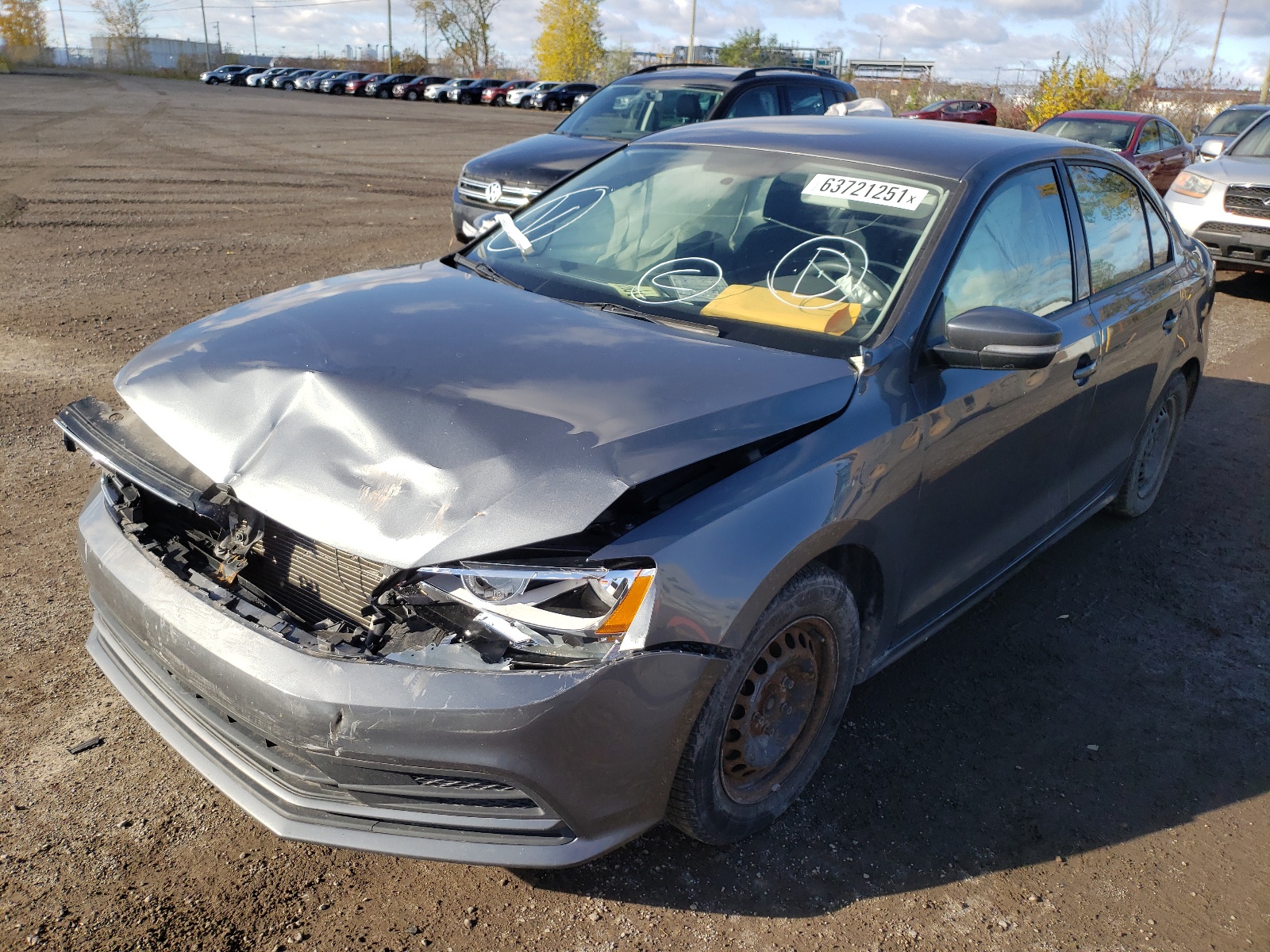 Photo 2 from auction – 2016 VOLKSWAGEN JETTA S with VIN 3VW167AJ7GM264470