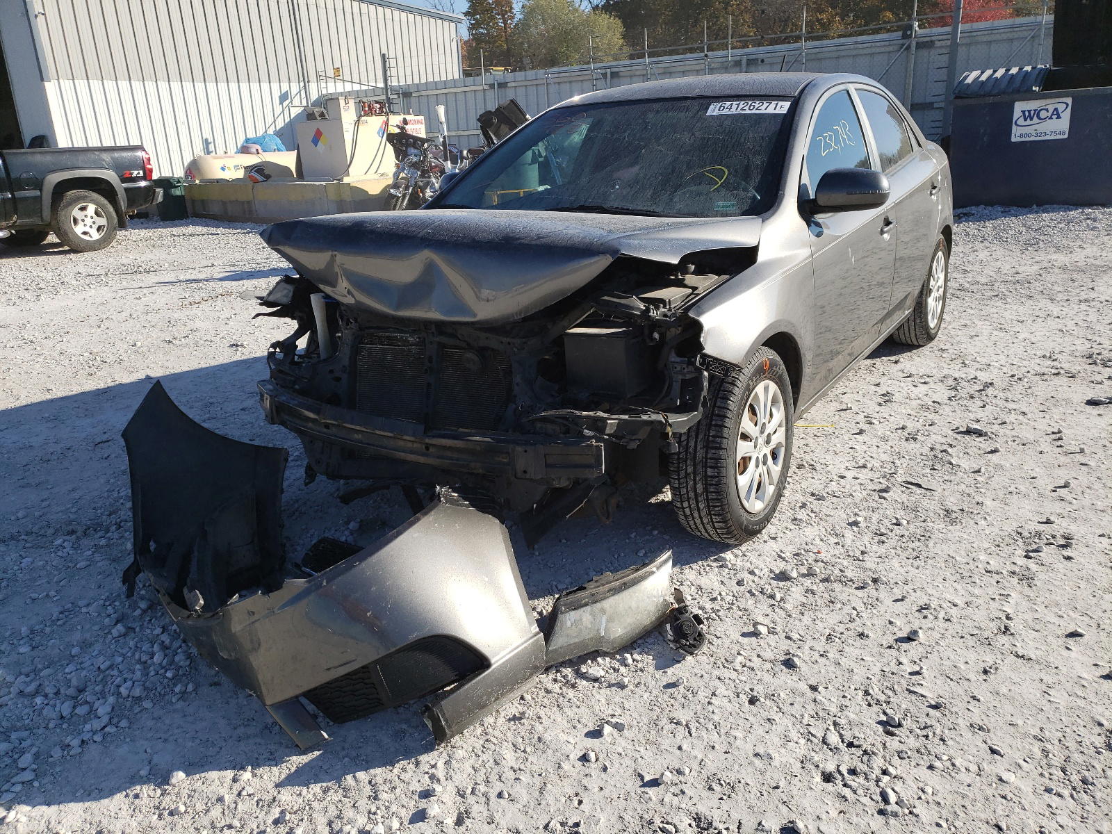 Photo 2 from auction – 2013 KIA FORTE EX with VIN KNAFU4A25D5691022
