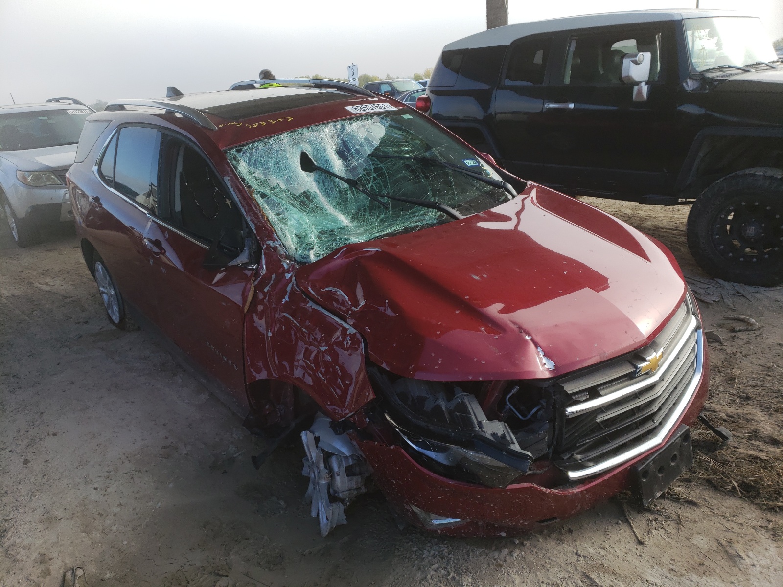 Photo 14 from auction – 2018 CHEVROLET EQUINOX LT with VIN 3GNAXJEV8JS583803