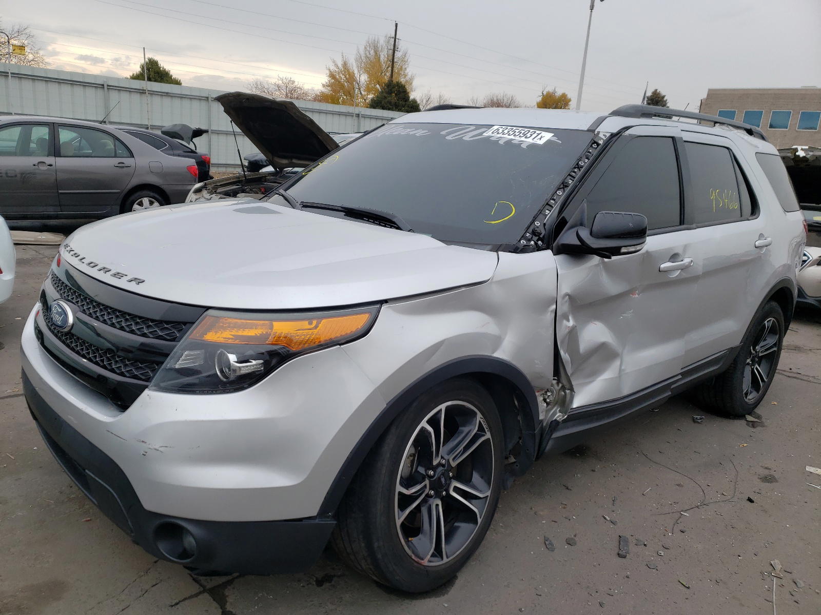 Photo 2 from auction – 2015 FORD EXPLORER S with VIN 1FM5K8GT5FGB02016
