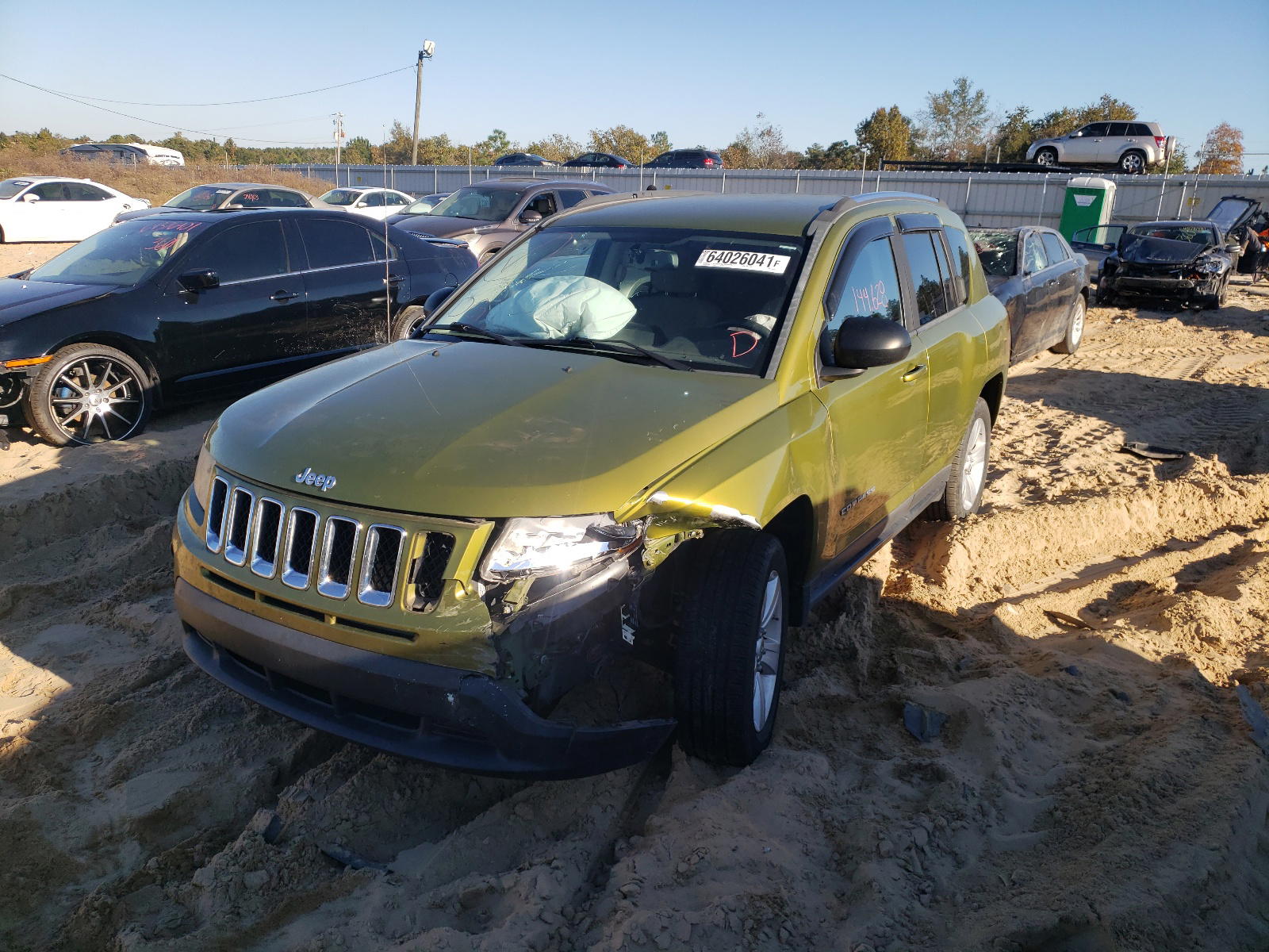 Photo 2 from auction – 2012 JEEP COMPASS LA with VIN 1C4NJCEA3CD555236