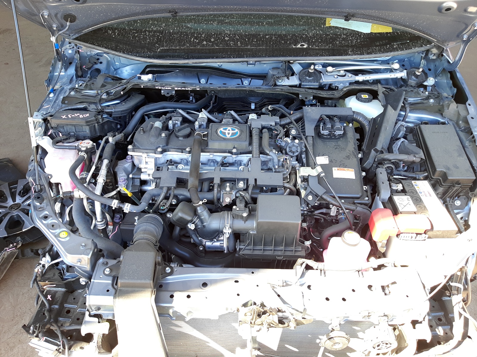 Photo 7 from auction – 2021 TOYOTA COROLLA LE with VIN JTDEAMDE3MJ019013
