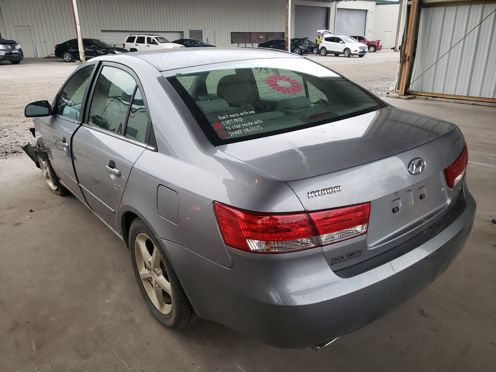 Photo 3 from auction – 2007 HYUNDAI SONATA SE with VIN 5NPEU46F27H229810