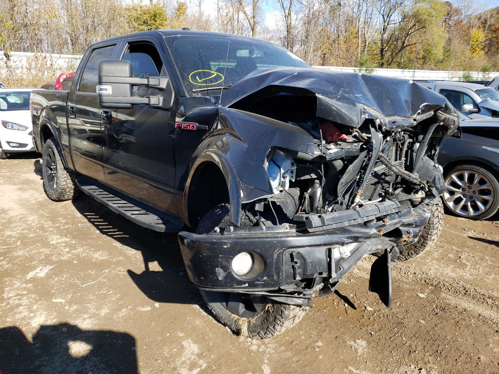 FORD F150 SUPER 2012 with VIN 1FTFW1EF5CFC75084 - Photo from auction
