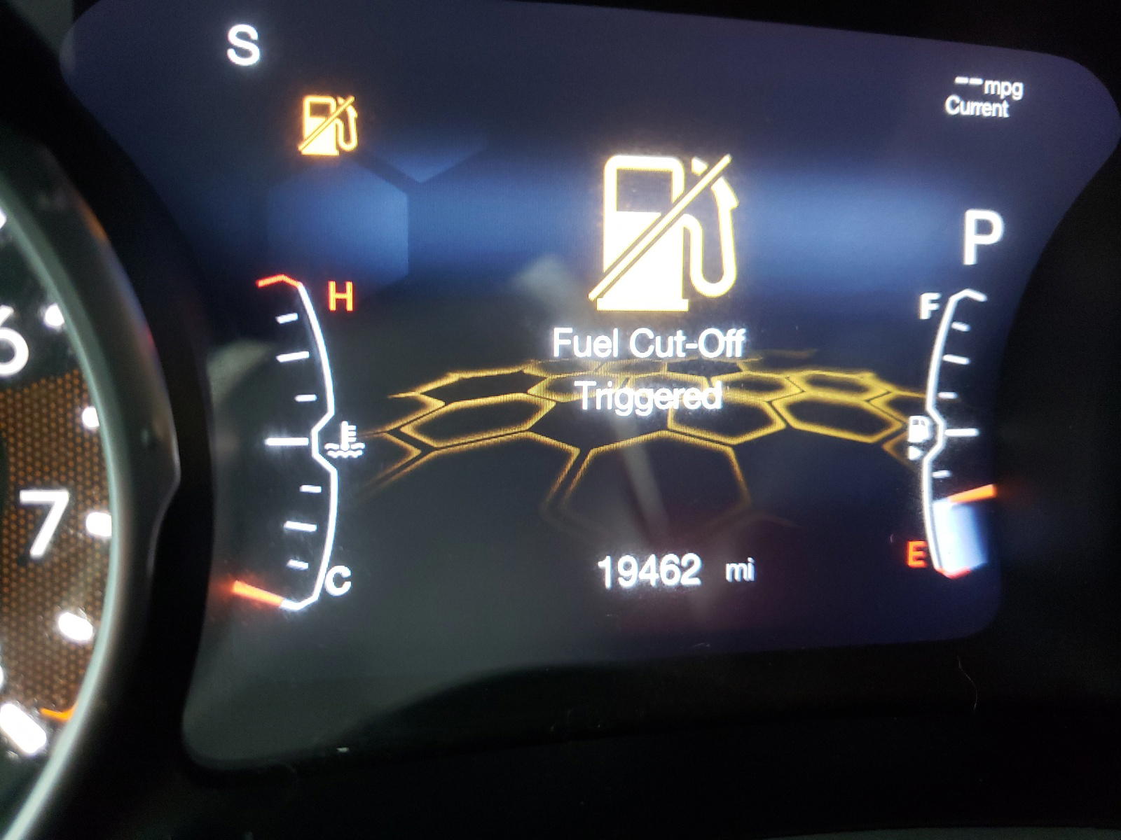 Photo 8 from auction – 2020 JEEP COMPASS SP with VIN 3C4NJCAB6LT166616