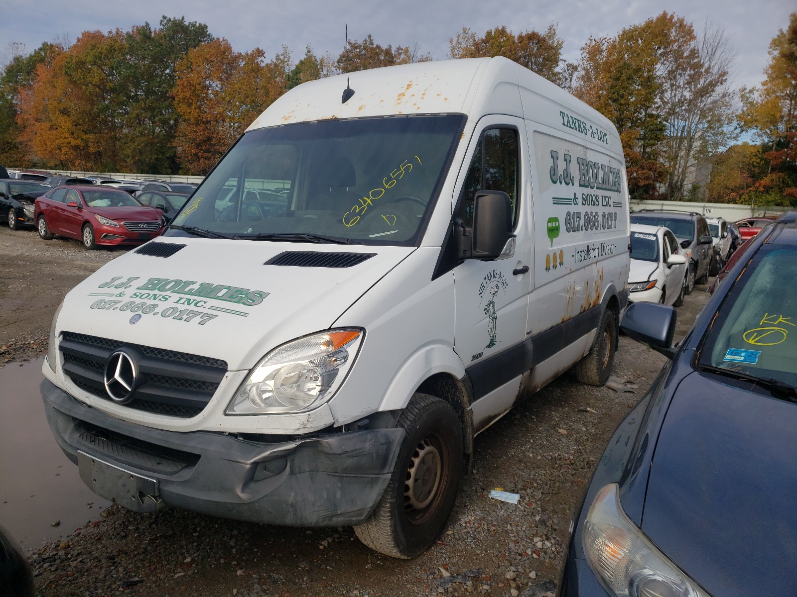 Photo 2 from auction – 2012 MERCEDES-BENZ SPRINTER 2 with VIN WD3PE7CC6C5684701