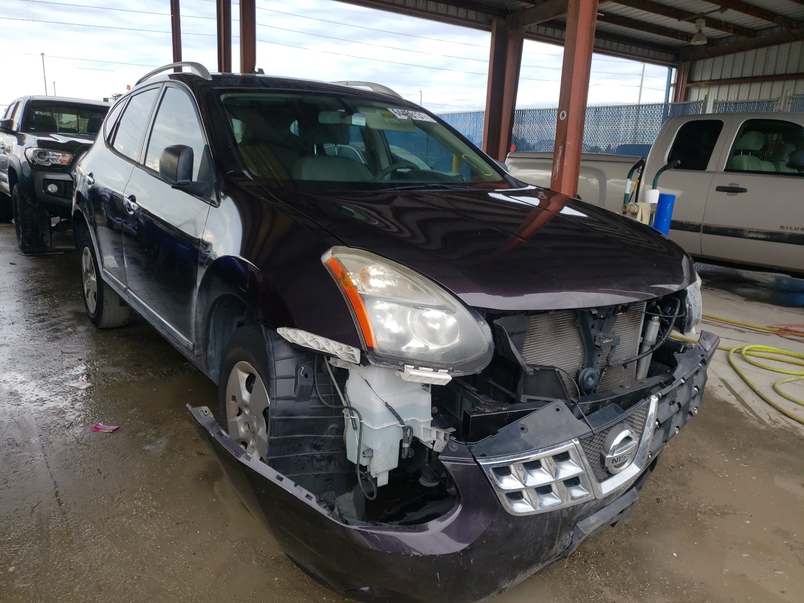 NISSAN ROGUE SELE 2014 with VIN JN8AS5MT0EW621277 - Photo from auction