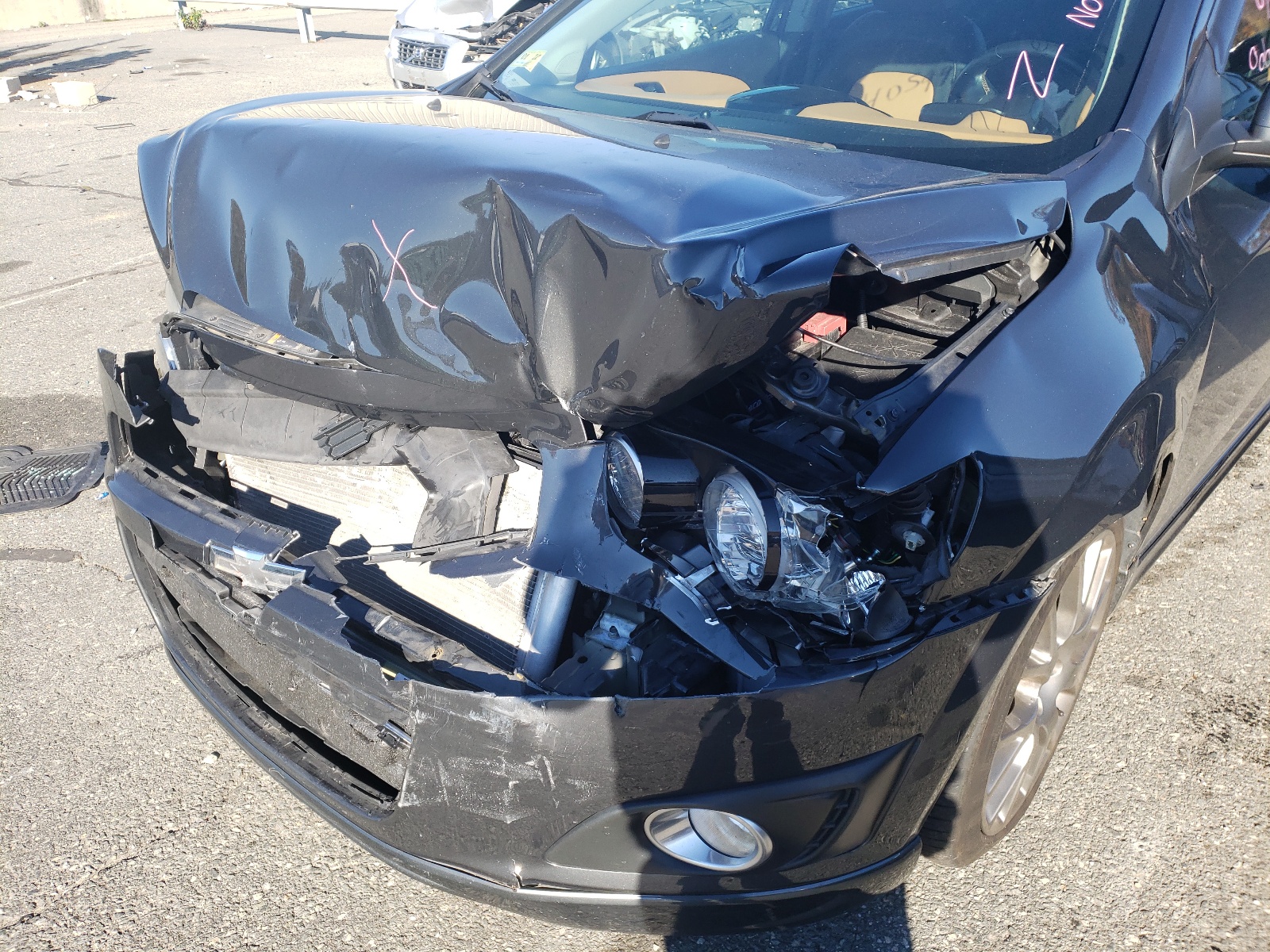 Photo 9 from auction – 2015 CHEVROLET SONIC LTZ with VIN 1G1JE5SB3F4213052