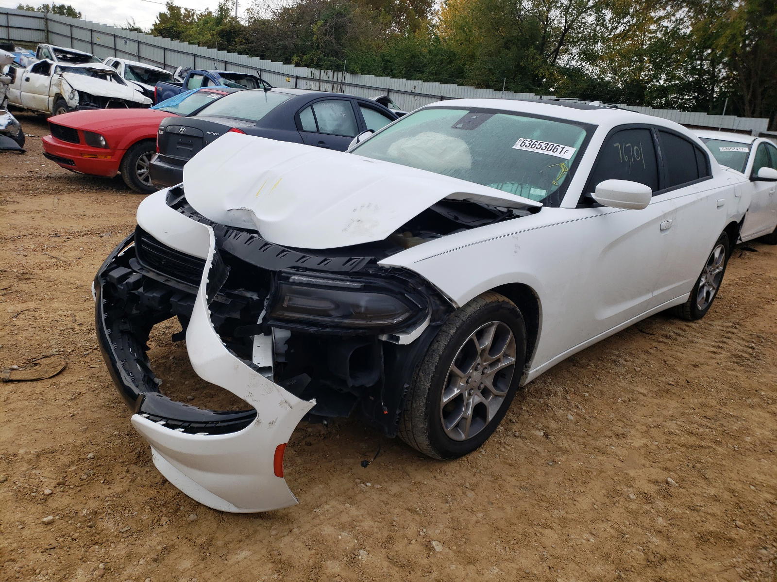 Photo 2 from auction – 2016 DODGE CHARGER SX with VIN 2C3CDXJG1GH181058