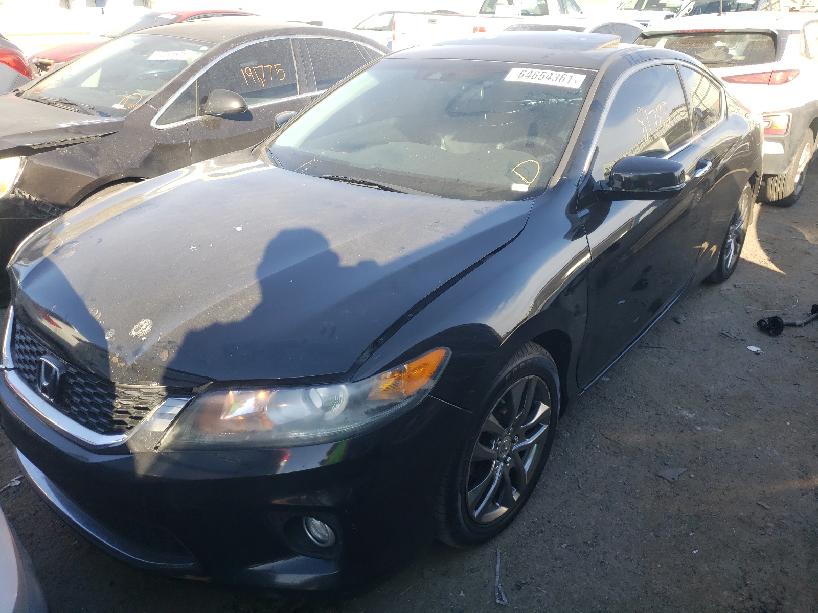 Photo 2 from auction – 2014 HONDA ACCORD EXL with VIN 1HGCT1B8XEA005254