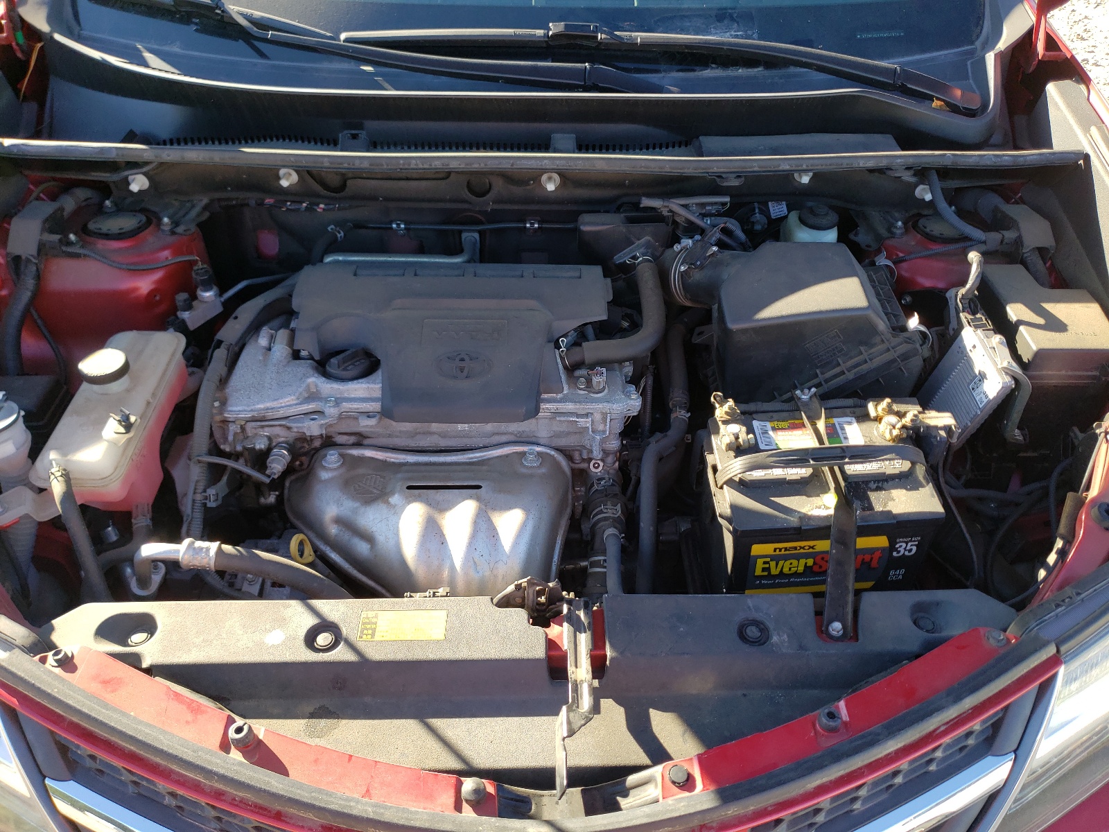 Photo 7 from auction – 2014 TOYOTA RAV4 XLE with VIN 2T3WFREVXEW127813