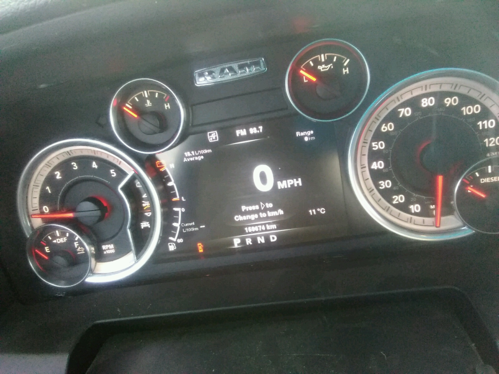 Photo 8 from auction – 2013 RAM 2500 SLT with VIN 3C6UR5DL1DG529863