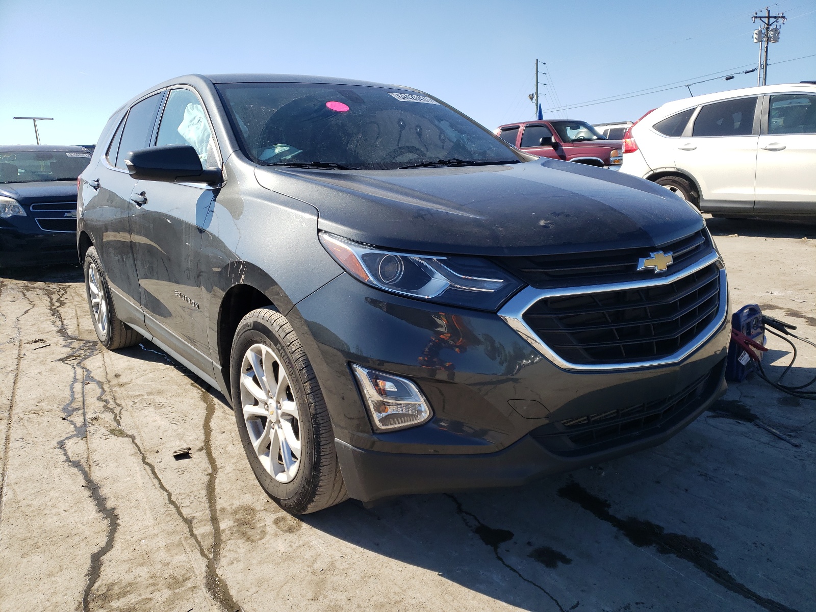CHEVROLET EQUINOX LT 2018 with VIN 2GNAXJEV8J6312559 - Photo from auction