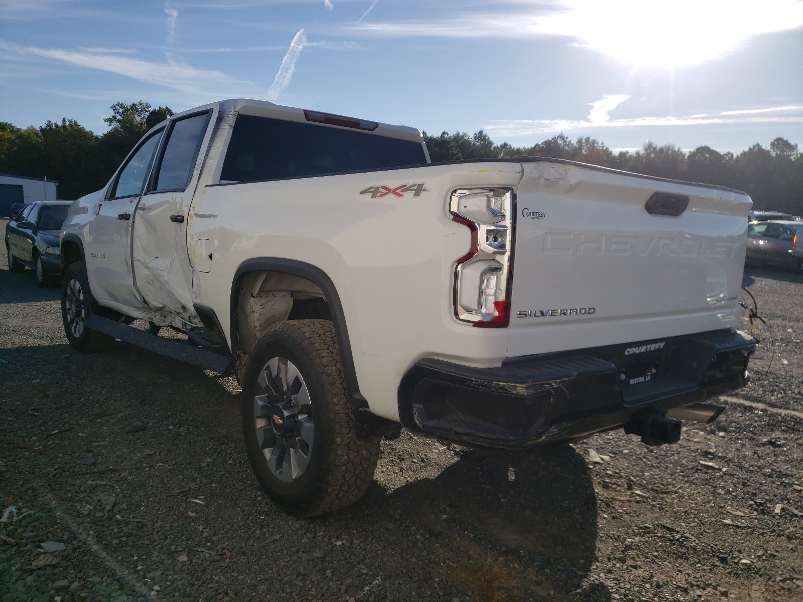 Photo 3 from auction – 2021 CHEVROLET SILVERADO with VIN 1GC4YME78MF299697
