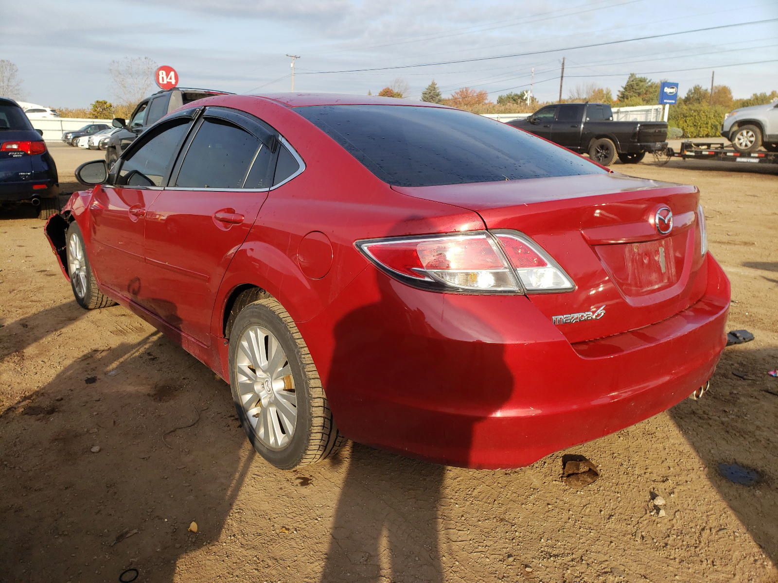 Photo 3 from auction – 2010 MAZDA 6 I with VIN 1YVHZ8CH1A5M17232