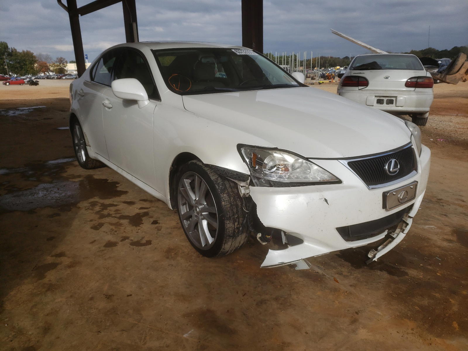 LEXUS IS 250 2007 with VIN JTHBK262572042085 - Photo from auction