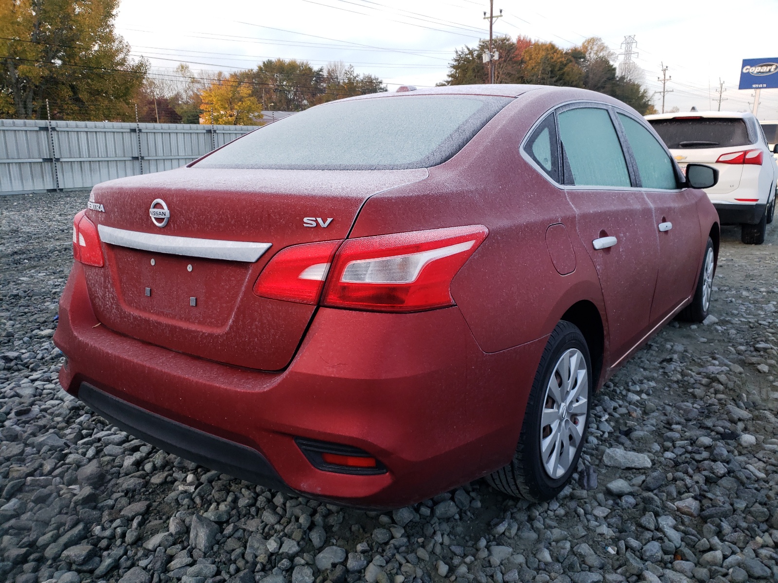 Photo 4 from auction – 2017 NISSAN SENTRA S with VIN 3N1AB7AP9HY231809