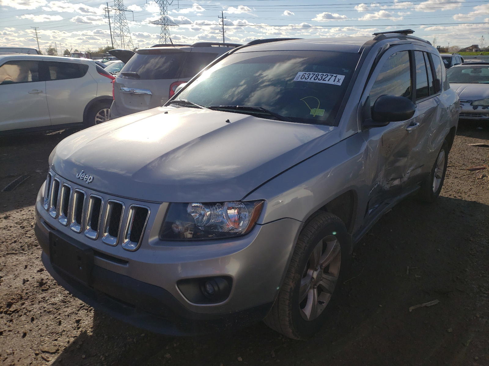 Photo 2 from auction – 2016 JEEP COMPASS SP with VIN 1C4NJDBB9GD511461