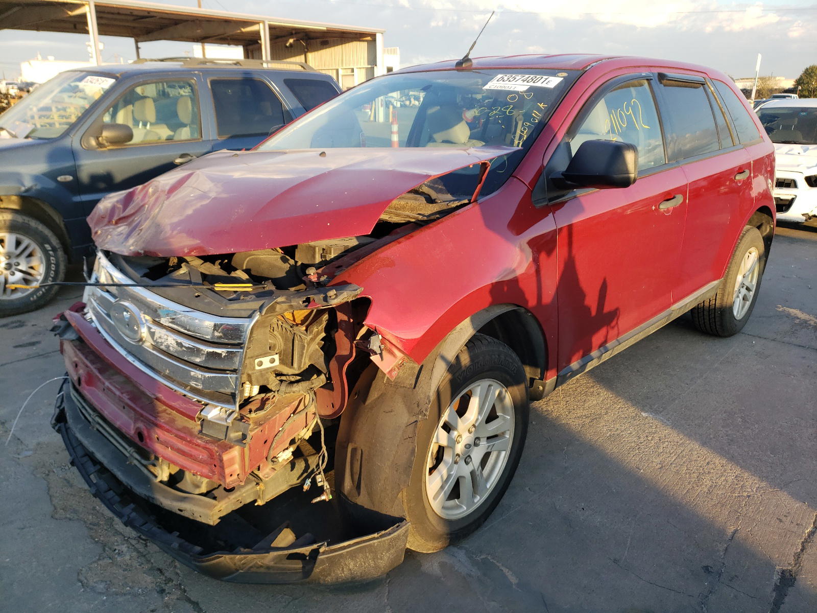 Photo 2 from auction – 2008 FORD EDGE SE with VIN 2FMDK36C88BA01997