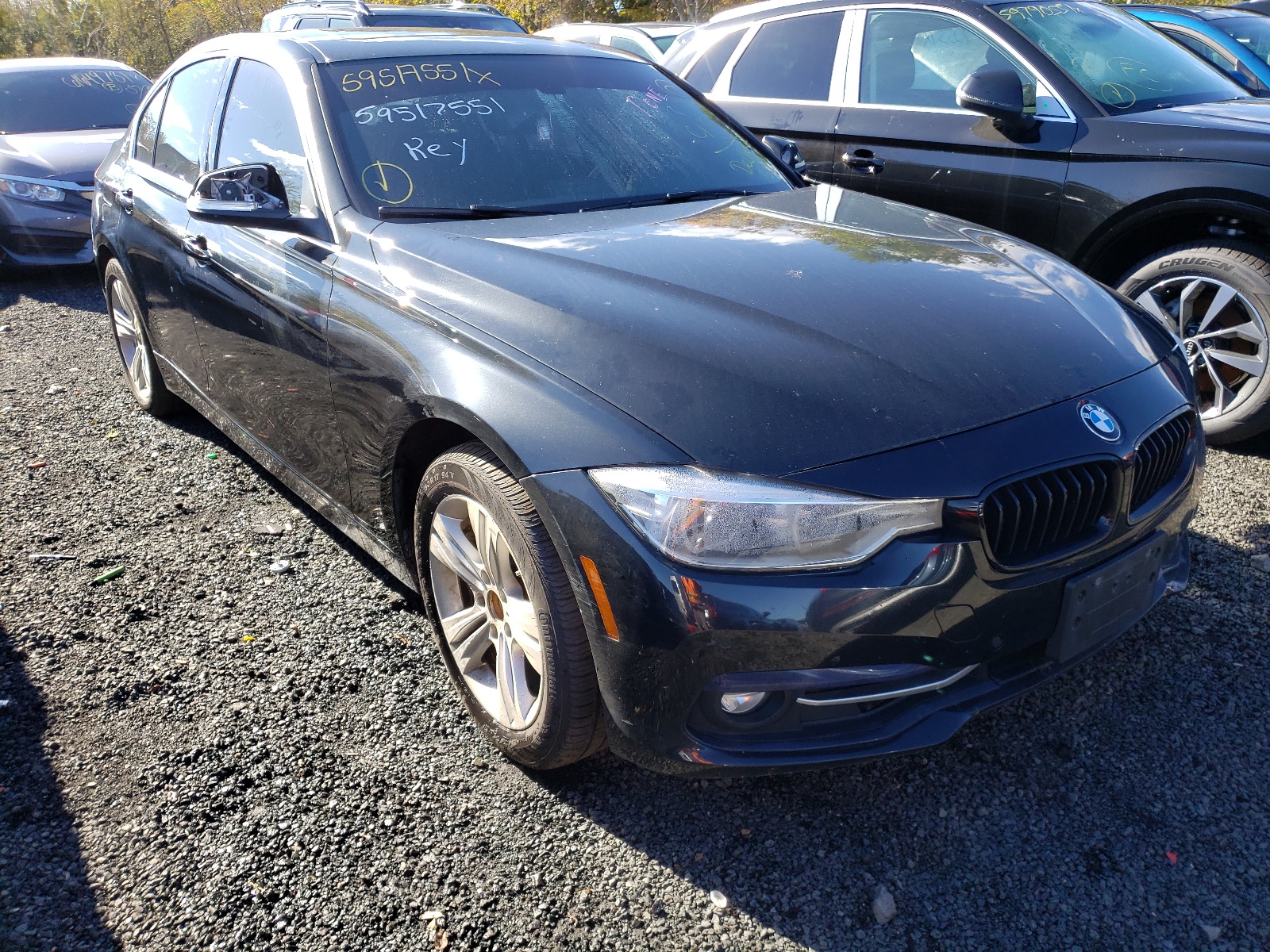 BMW 330 XI 2017 with VIN WBA8D9G35HNU63159 - Photo from auction