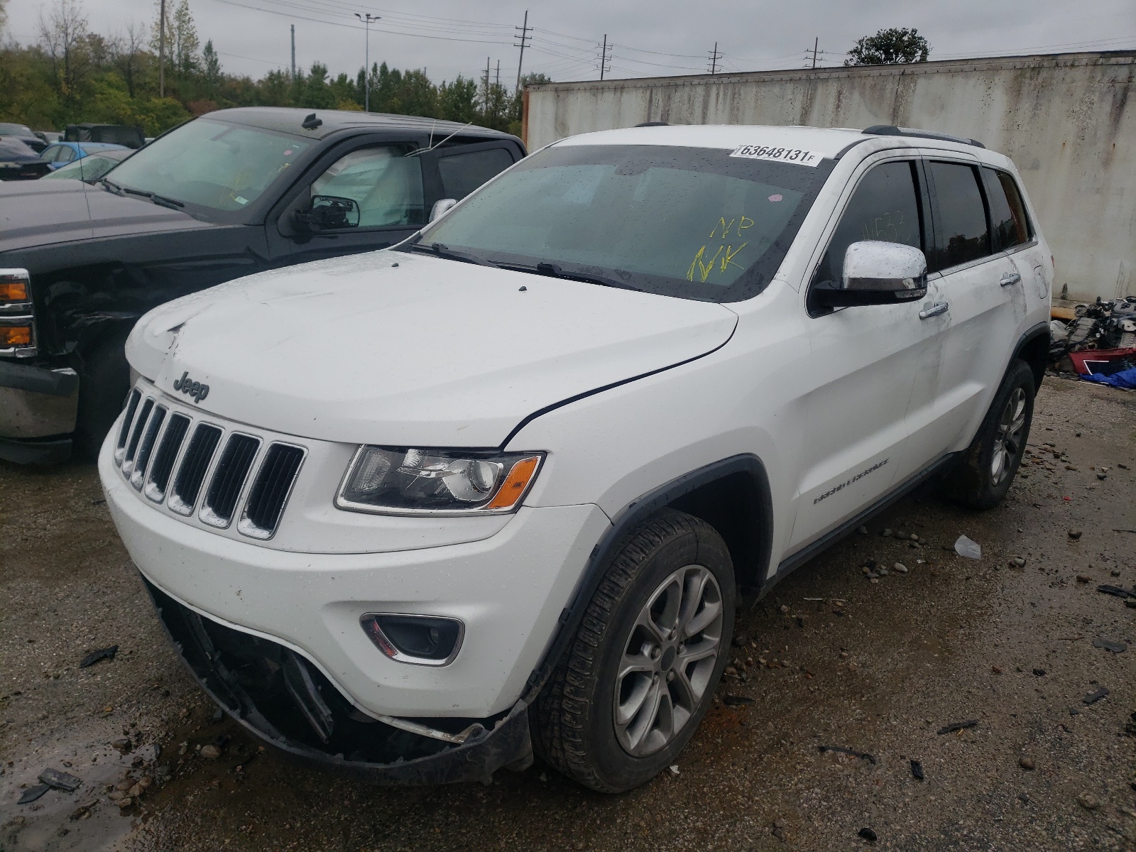 Photo 2 from auction – 2015 JEEP GRAND CHER with VIN 1C4RJEBG4FC187441