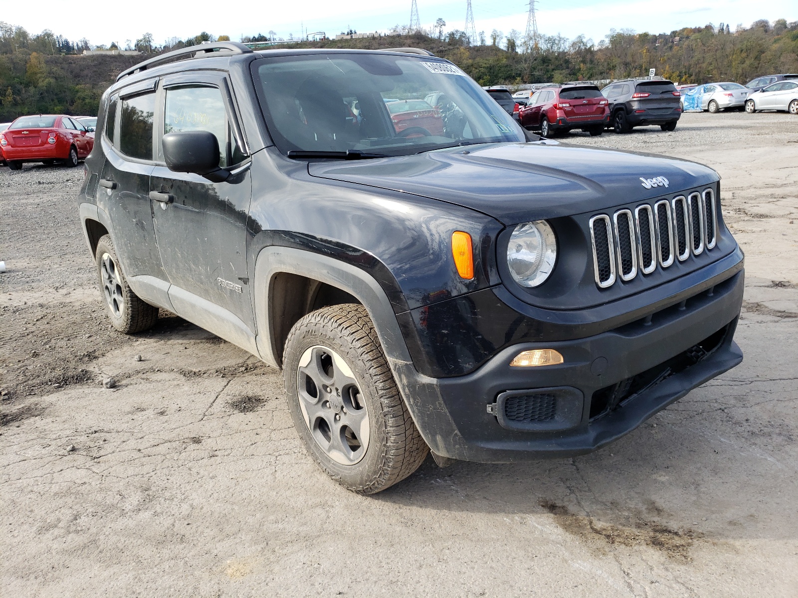 Photo 1 from auction – 2018 JEEP RENEGADE S with VIN ZACCJBAH0JPH38984