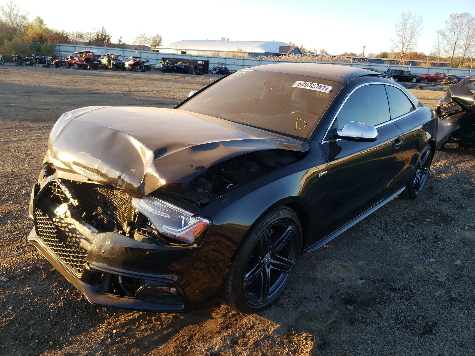 Photo 2 from auction – 2013 AUDI S5 PRESTIG with VIN WAUVGAFR5DA044957