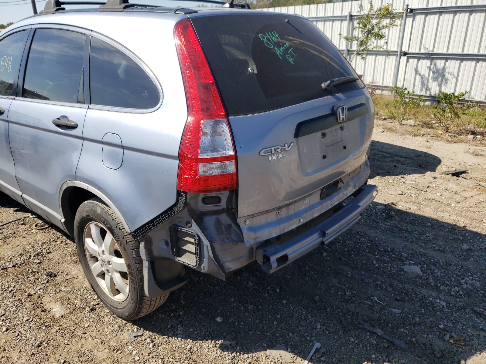 Photo 9 from auction – 2011 HONDA CR-V SE with VIN JHLRE3H46BC000400