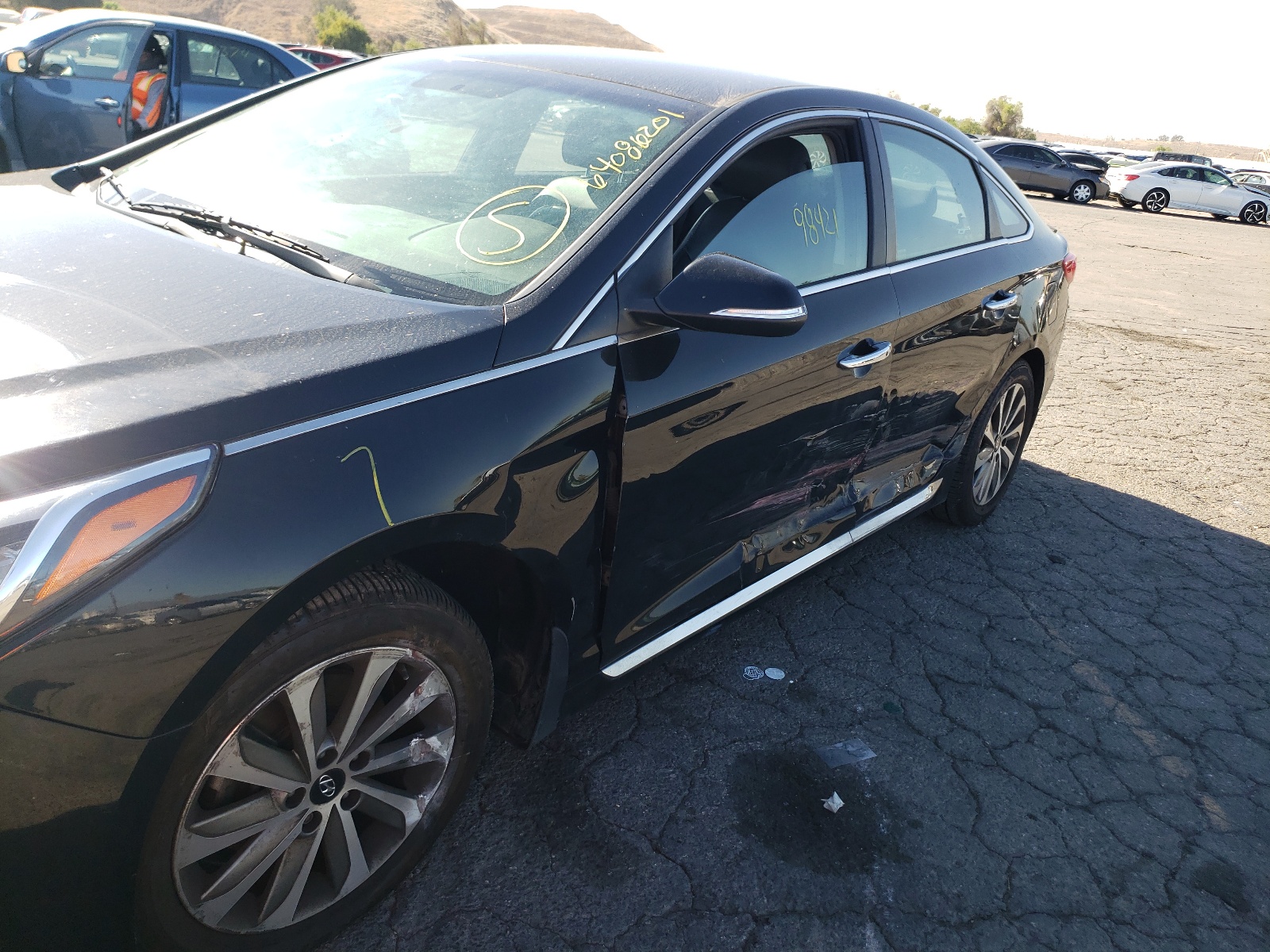 Photo 9 from auction – 2016 HYUNDAI SONATA SPO with VIN 5NPE34AF2GH338150