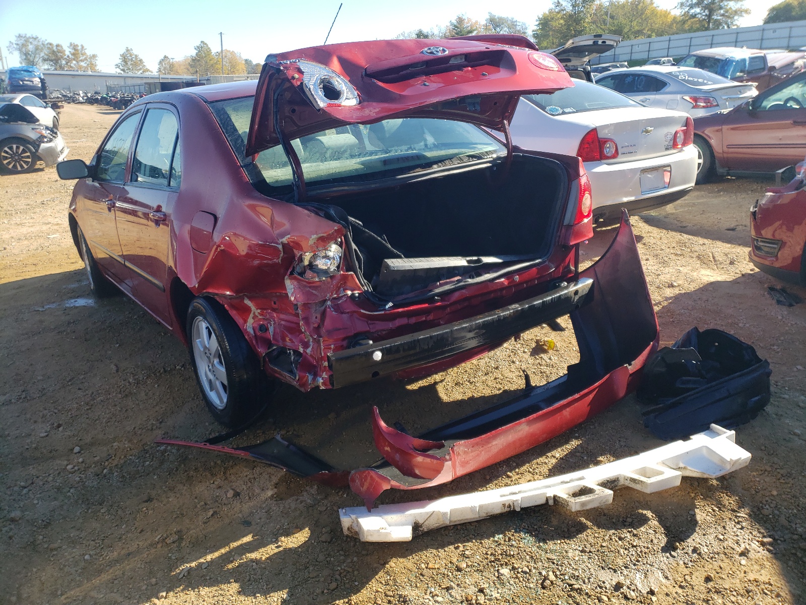 Photo 3 from auction – 2007 TOYOTA COROLLA CE with VIN 1NXBR32E87Z767683