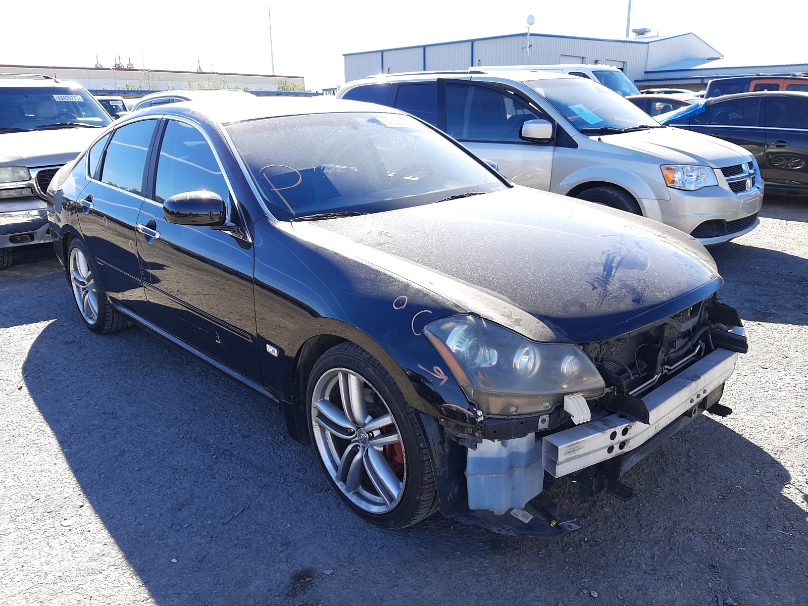 INFINITI M45 BASE 2007 with VIN JNKBY01E07M400704 - Photo from auction