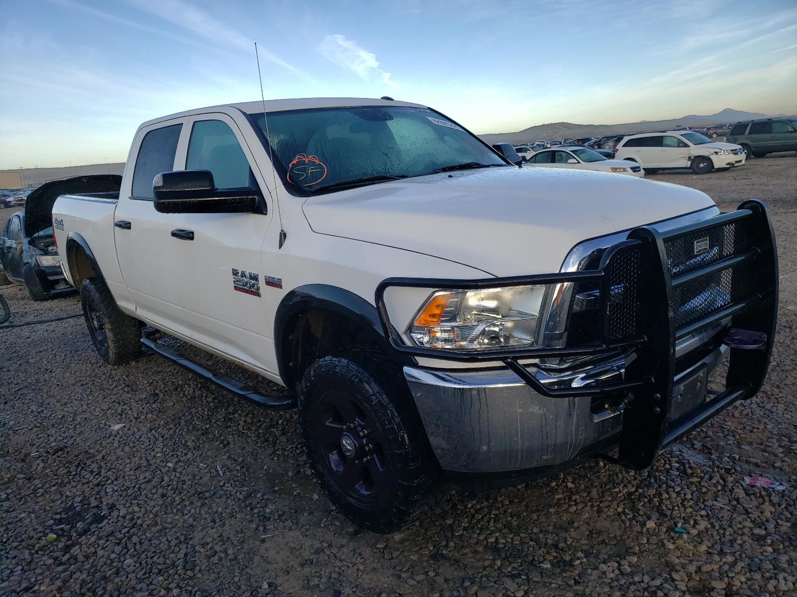 RAM 2500 ST 2018 with VIN 3C6UR5CJ7JG166304 - Photo from auction