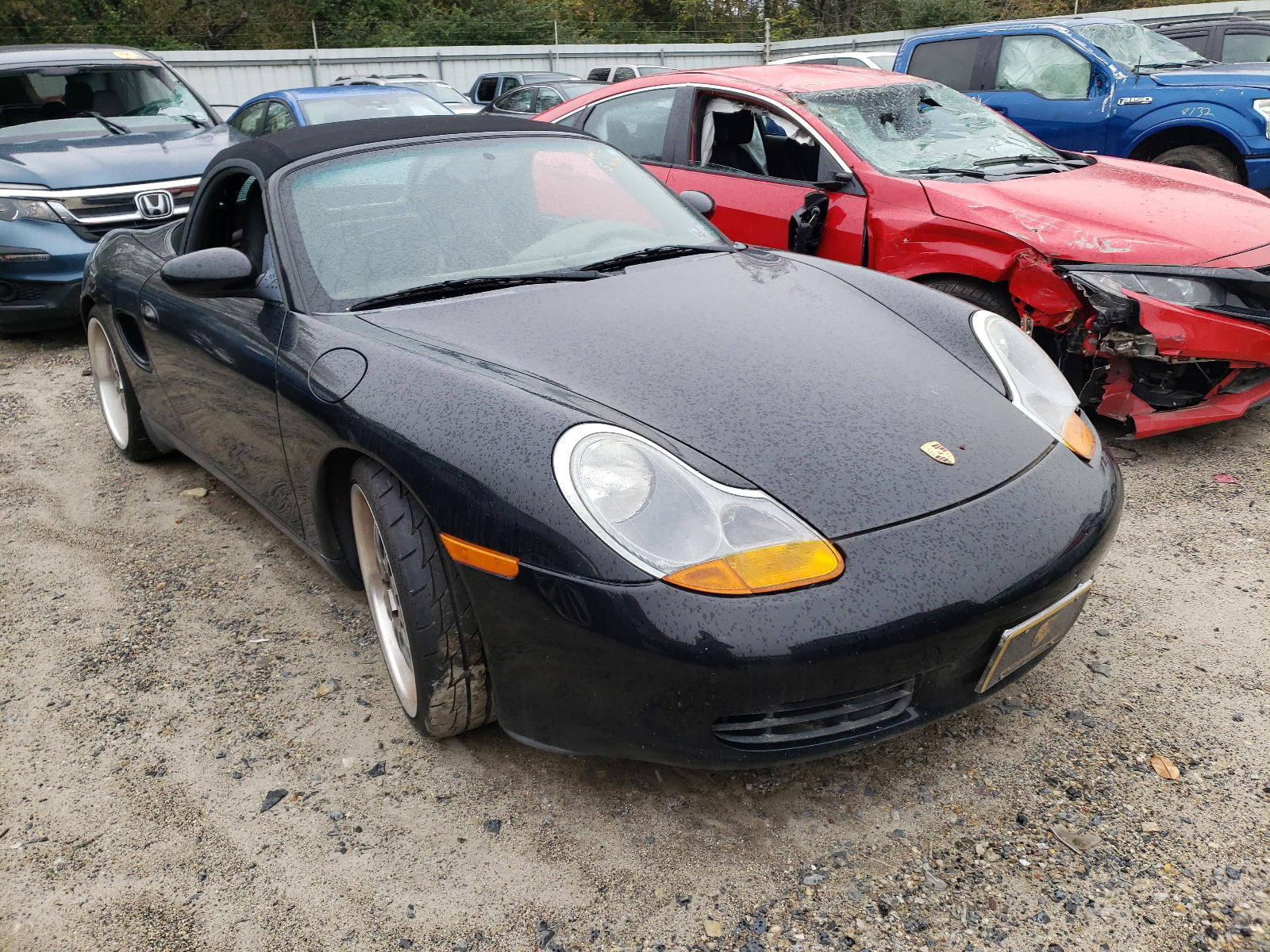 PORSCHE BOXSTER 2001 with VIN WP0CA29891U627563 - Photo from auction