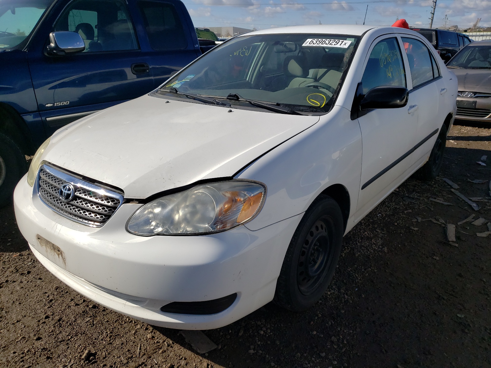 Photo 2 from auction – 2007 TOYOTA COROLLA CE with VIN 1NXBR32E17Z895179