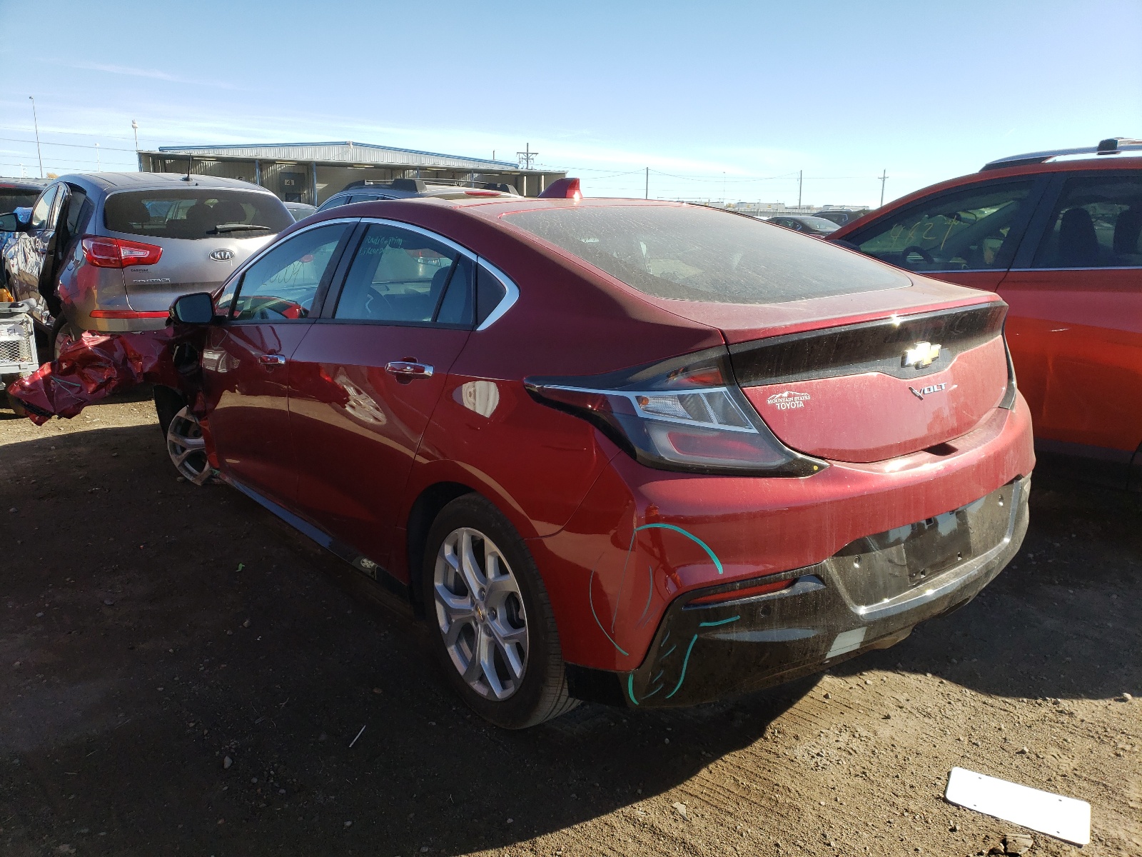 Photo 3 from auction – 2018 CHEVROLET VOLT PREMI with VIN 1G1RB6S57JU117378