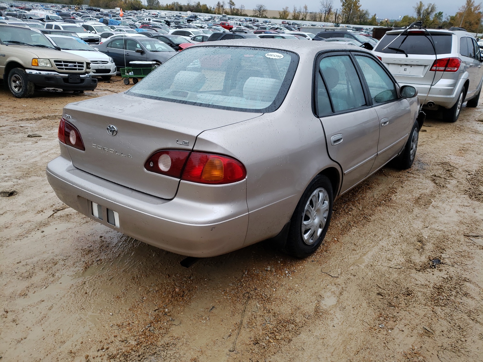 Photo 4 from auction – 2002 TOYOTA COROLLA CE with VIN 1NXBR12EX2Z648319