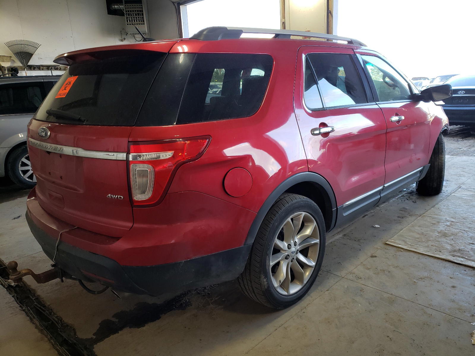 Photo 4 from auction – 2012 FORD EXPLORER X with VIN 1FMHK8D88CGA49661