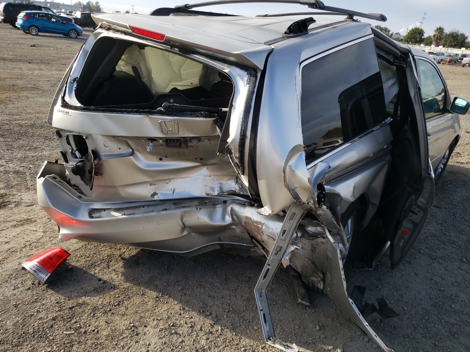 Photo 9 from auction – 2009 HONDA ODYSSEY EX with VIN 5FNRL38449B047070
