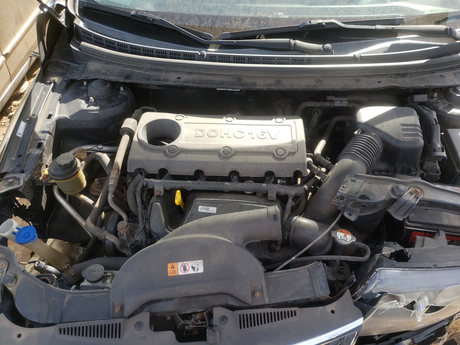 Photo 7 from auction – 2013 KIA FORTE EX with VIN KNAFU4A27D5717250