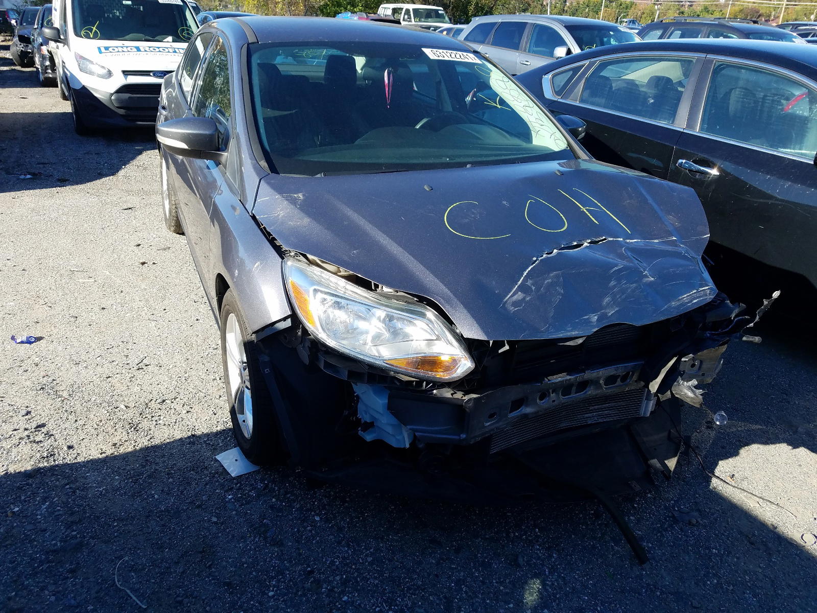 FORD FOCUS SE 2014 with VIN 1FADP3F29EL193977 - Photo from auction